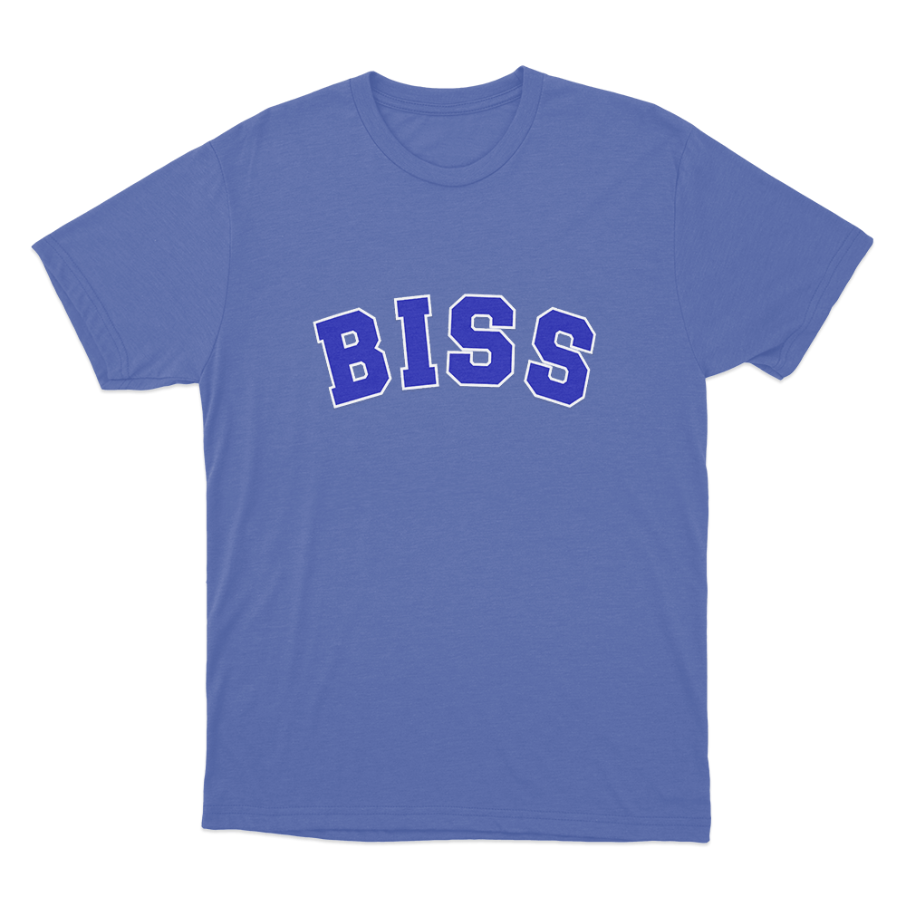 Biss Unisex T Shirt Blue Biss Unisex T Shirt Blue 1