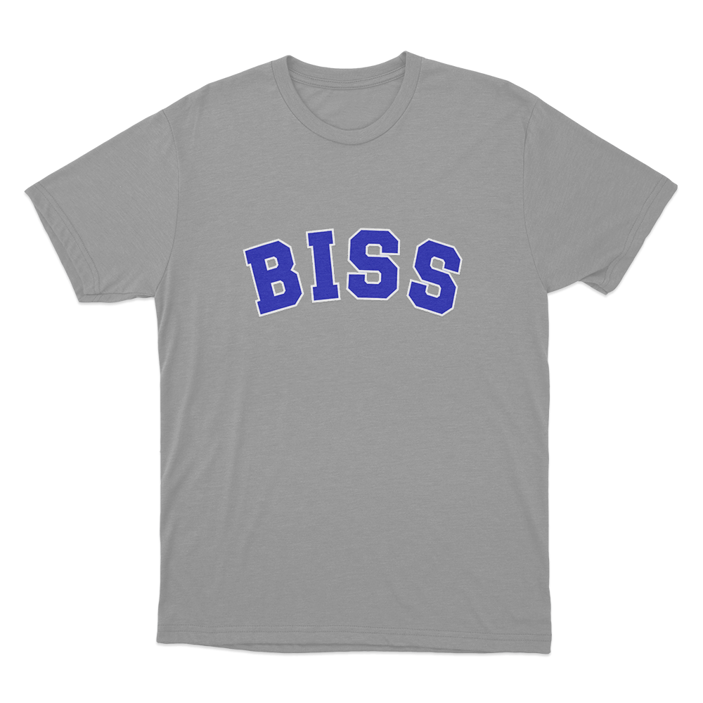 Biss Unisex T Shirt Grey Biss Unisex T Shirt Grey 1