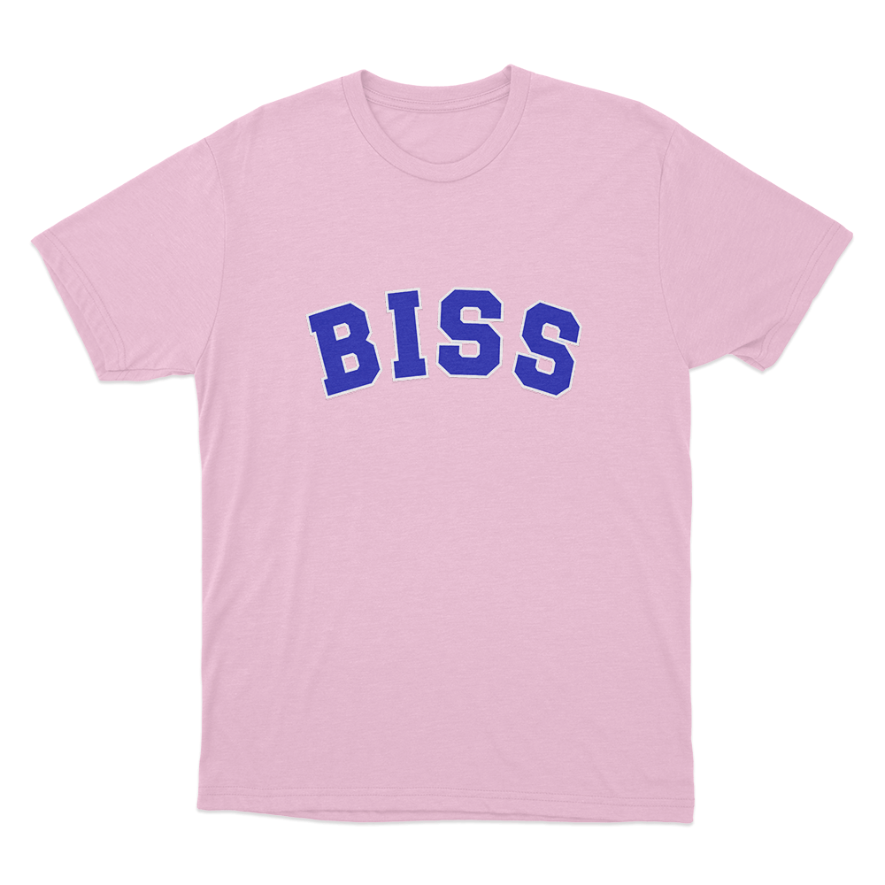 Biss Unisex T Shirt Pink Biss Unisex T Shirt Pink