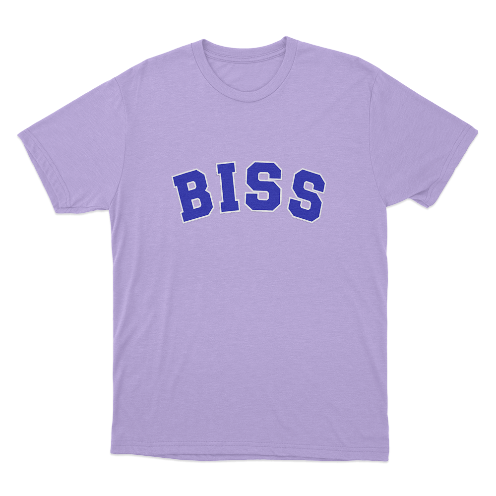Biss Unisex T Shirt Purple Biss Unisex T Shirt Purple