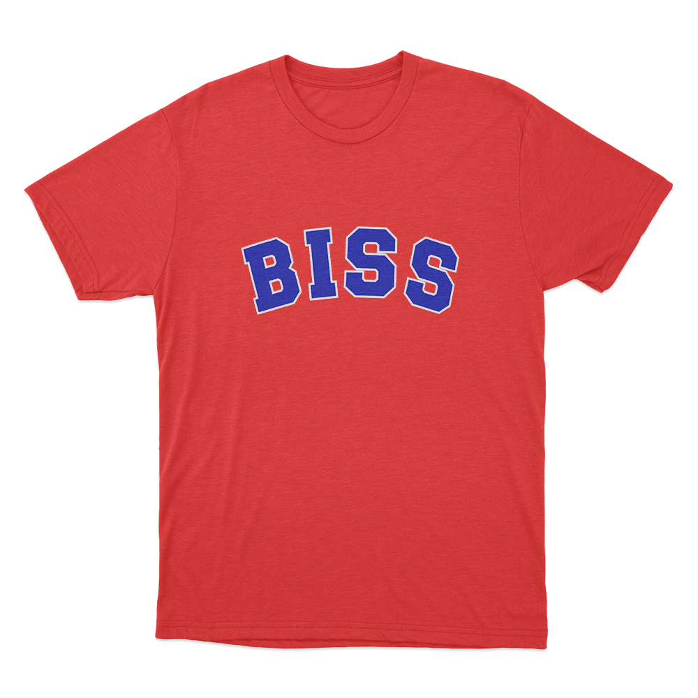 Biss Unisex T Shirt Red Biss Unisex T Shirt Red