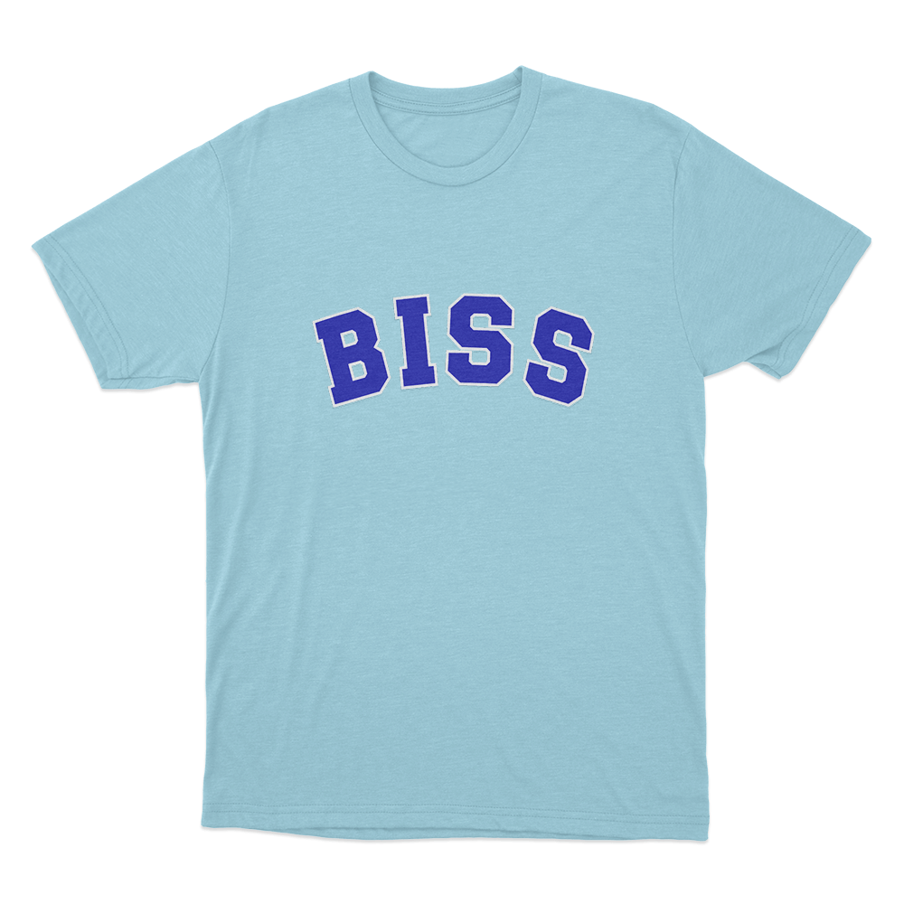 Biss Unisex T Shirt Sky Blue Biss Unisex T Shirt Sky Blue