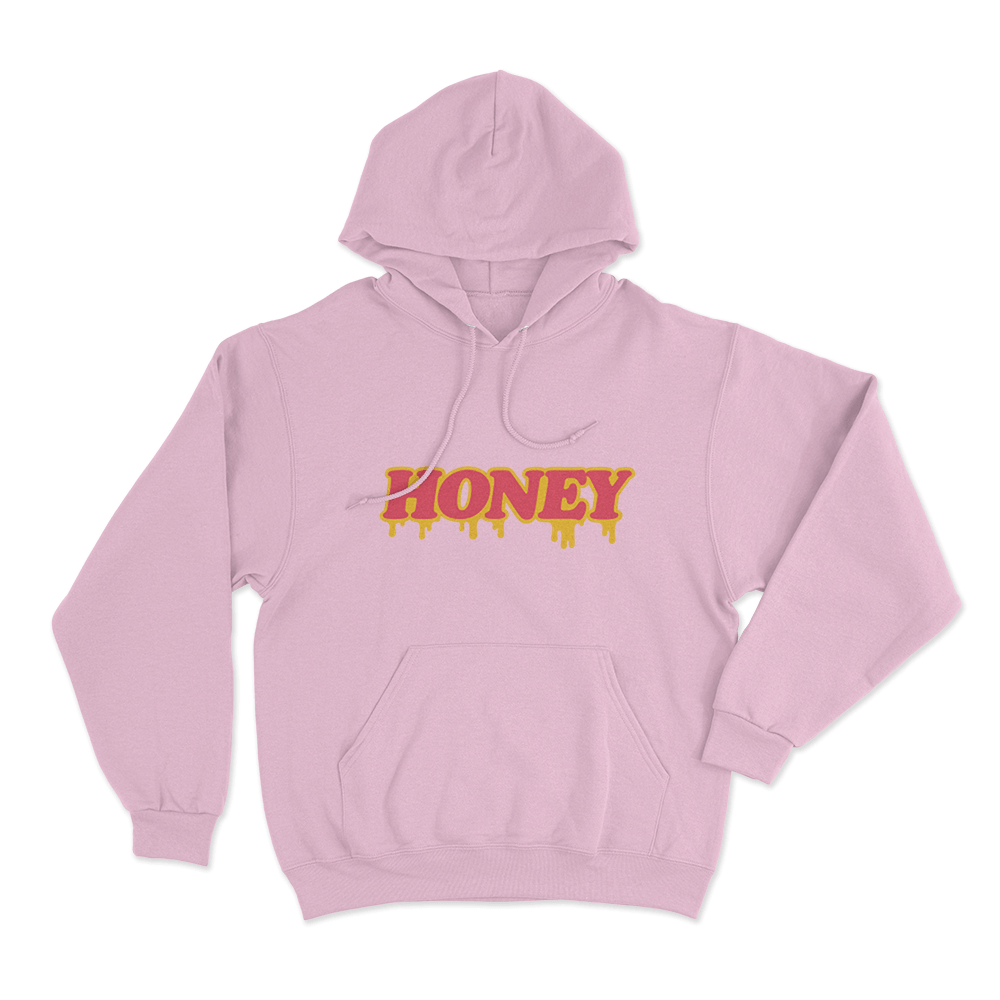 Honey Unisex Hoodie Pink Honey Unisex Hoodie Pink