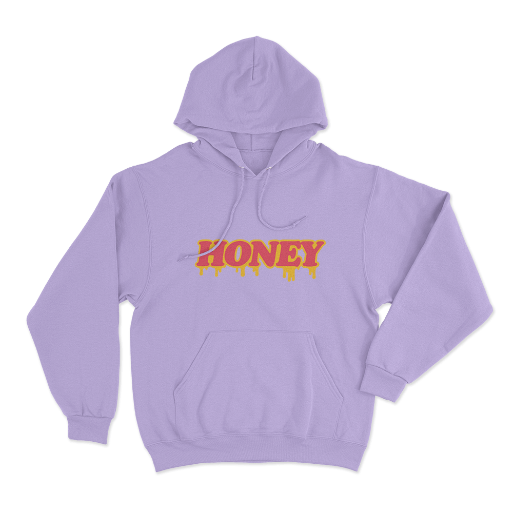 Honey Unisex Hoodie Purple Honey Unisex Hoodie Purple