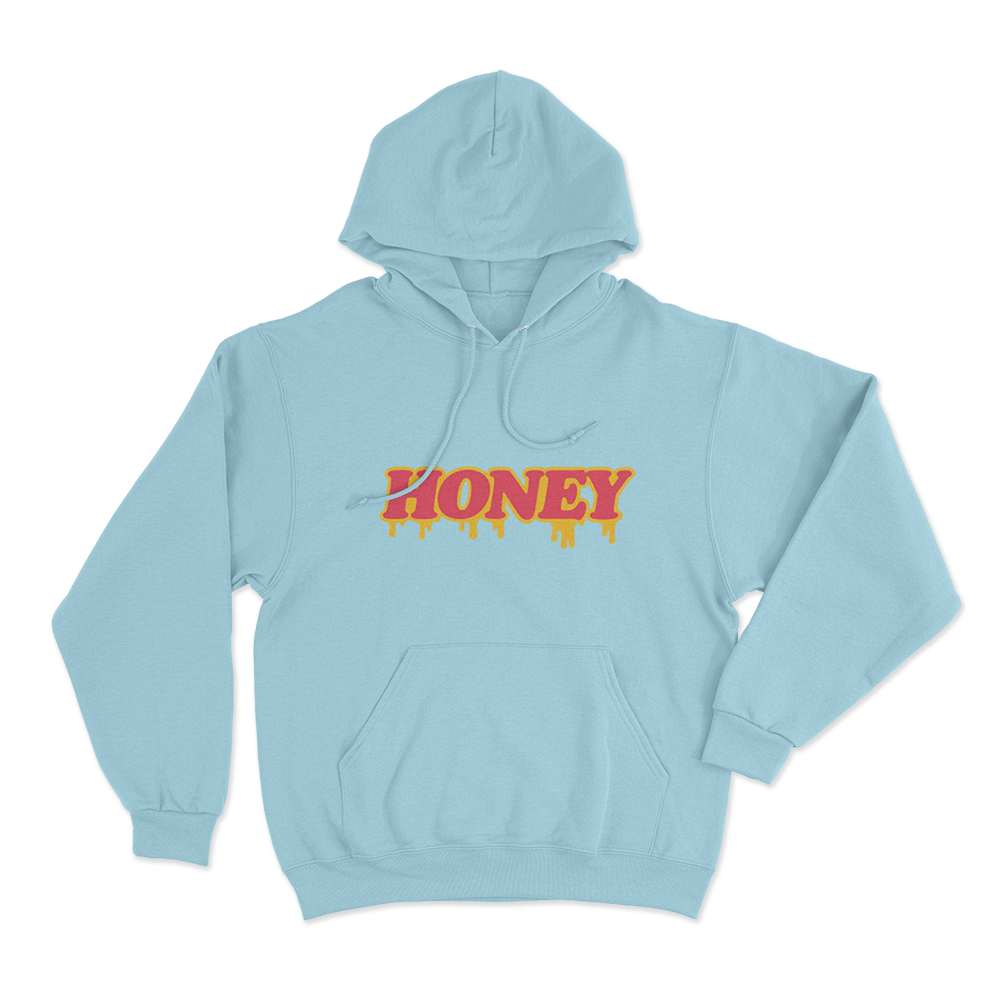 Honey Unisex Hoodie Sky Blue Honey Unisex Hoodie Sky Blue