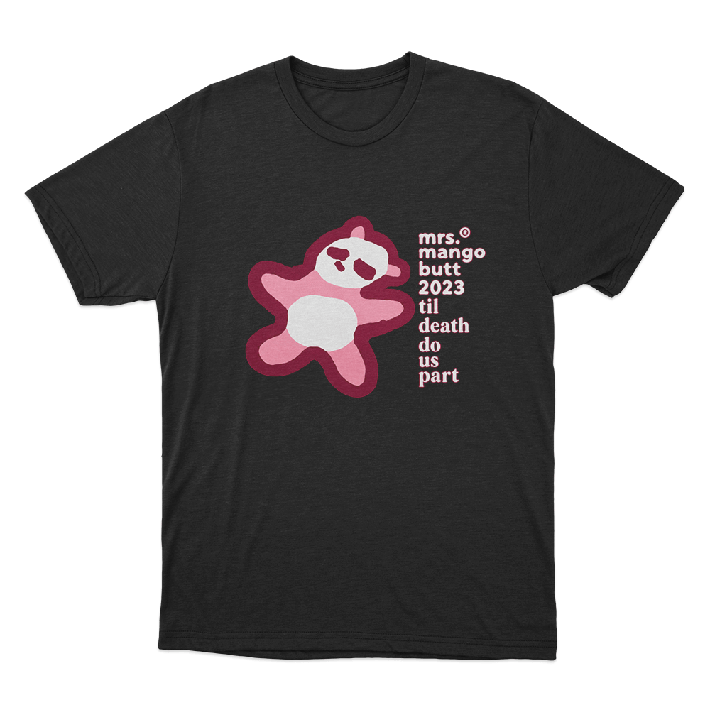 Mrs. Mango Butt 2023 Till Death Do Us Part Unisexx T Shirt Black Mrs. Mango Butt 2023 Till Death Do Us Part Unisexx T Shirt Black