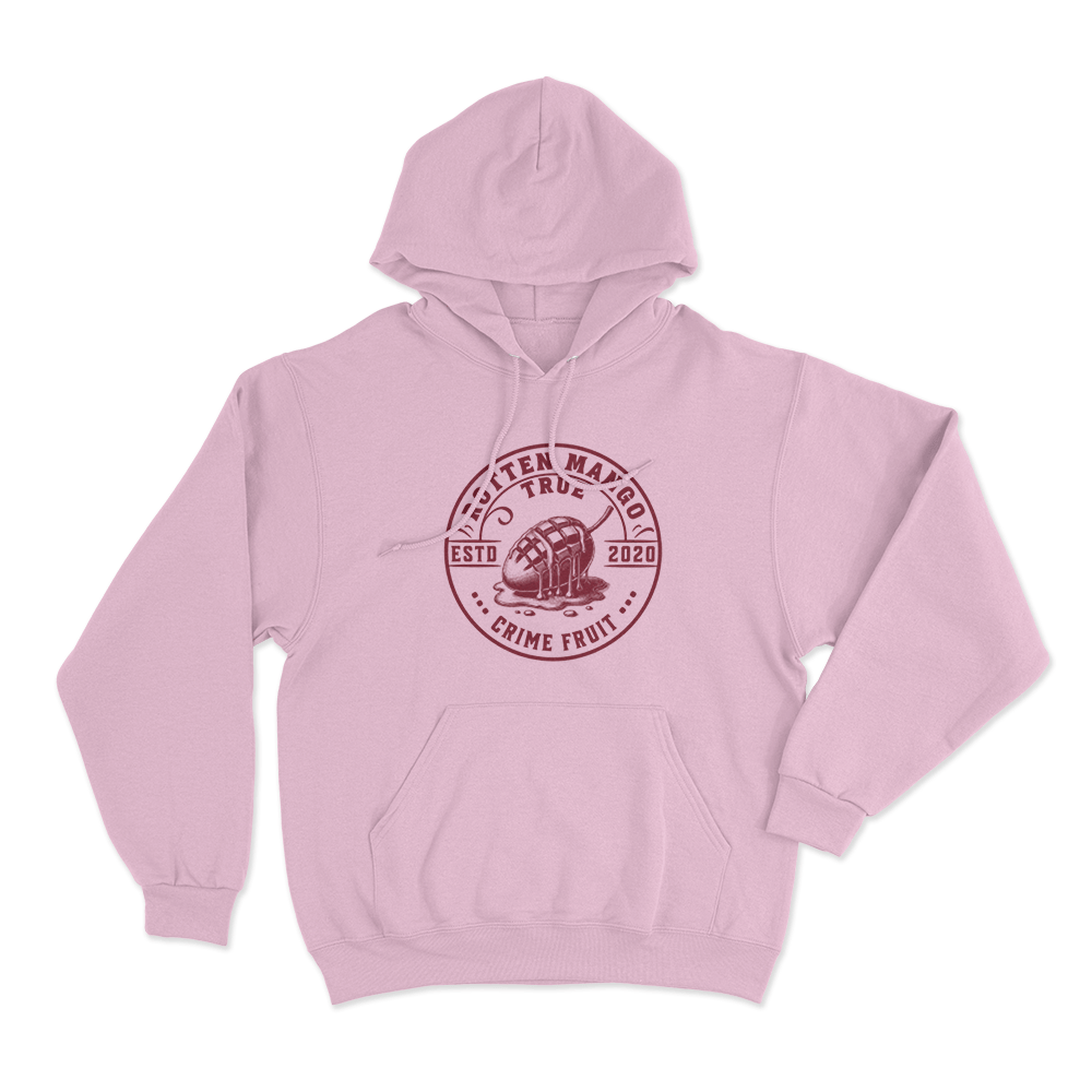 Rotten Mango Estd 2020 Unisex Hoodie Pink Rotten Mango Estd 2020 Unisex Hoodie Pink