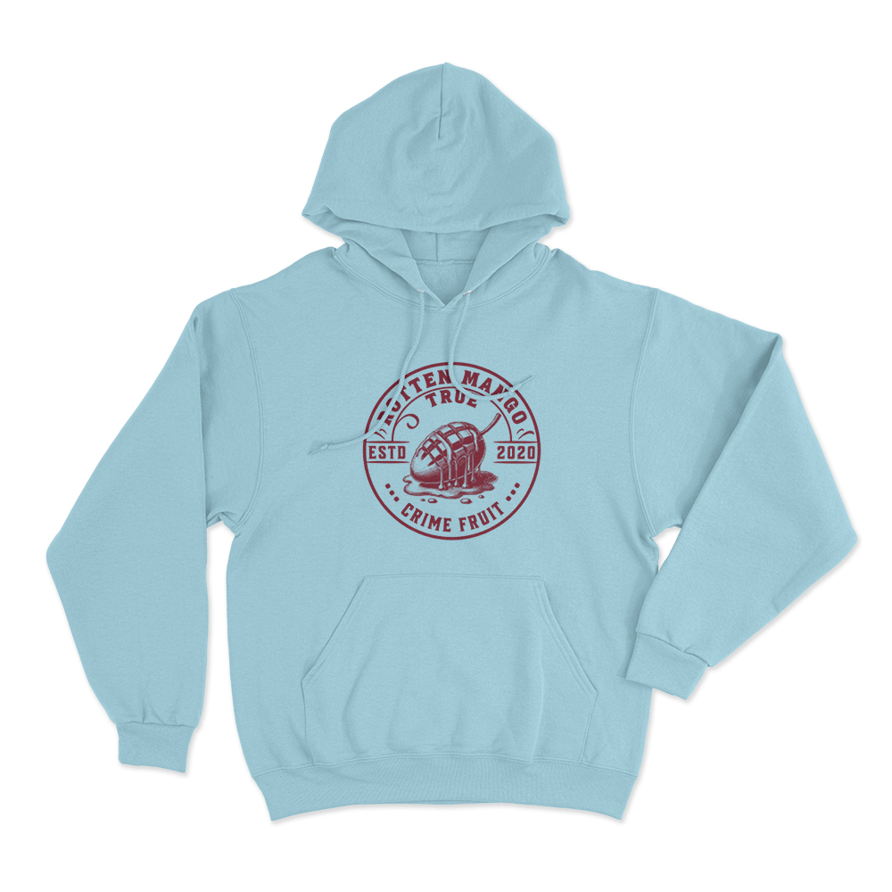 Rotten Mango Estd 2020 Unisex Hoodie Sky Blue Rotten Mango Estd 2020 Unisex Hoodie Sky Blue