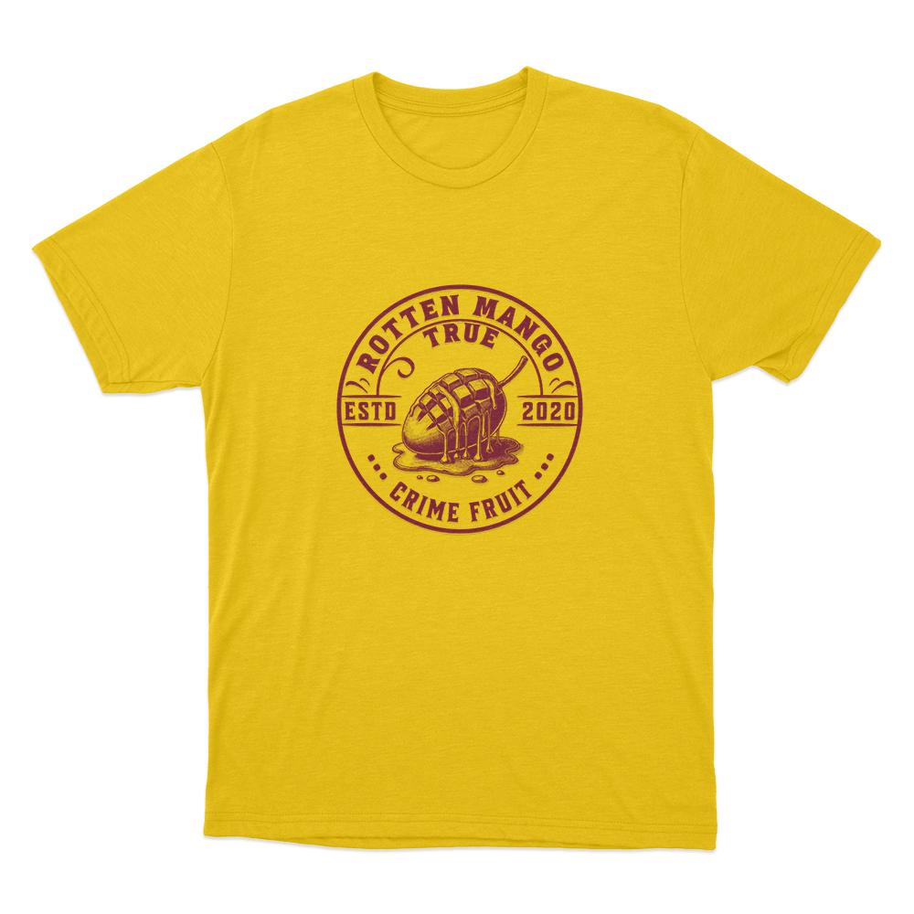 Rotten Mango Estd 2020 Unisex T Shirt Yellow Rotten Mango Estd 2020 Unisex T Shirt Yellow