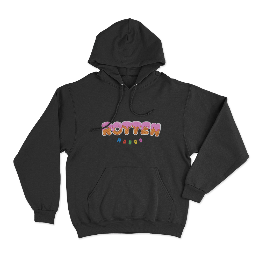 Rotten Mango Ice Cream Unisex Hoodie Black Rotten Mango Ice Cream Unisex Hoodie Black