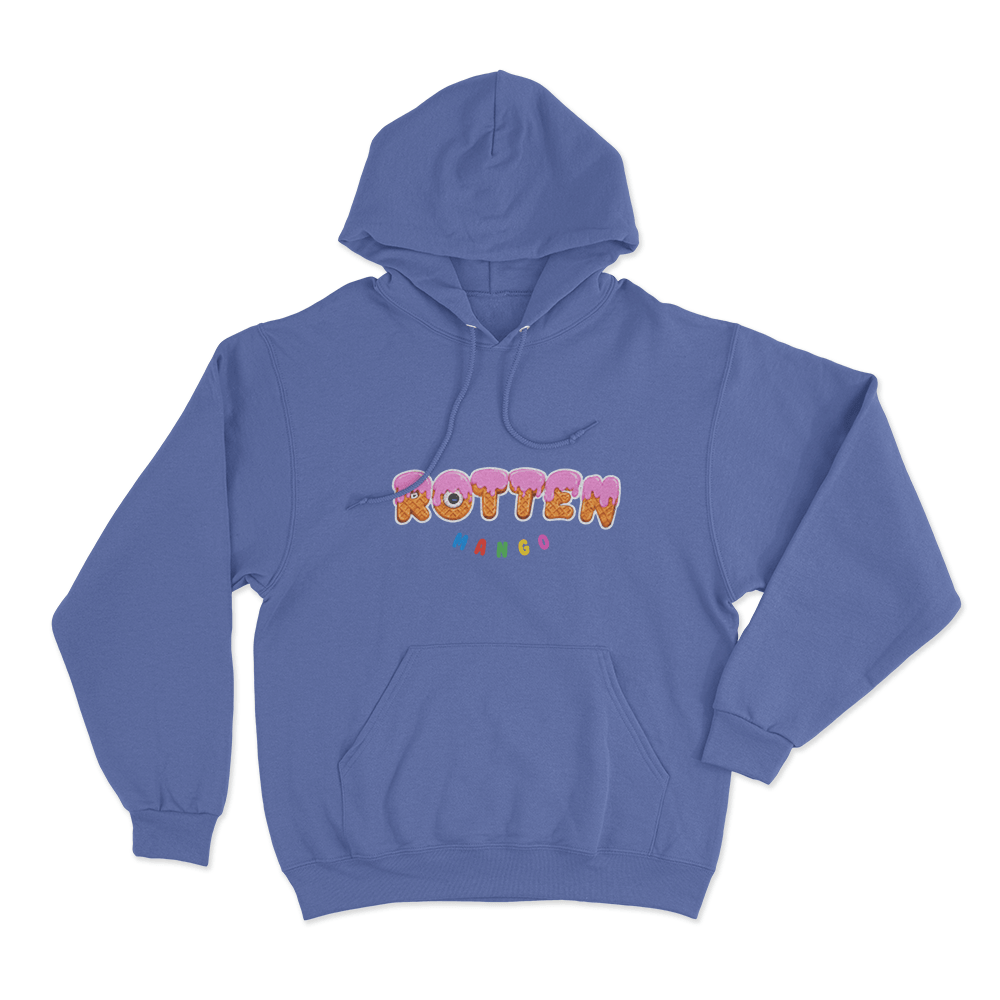 Rotten Mango Ice Cream Unisex Hoodie Blue Rotten Mango Ice Cream Unisex Hoodie Blue