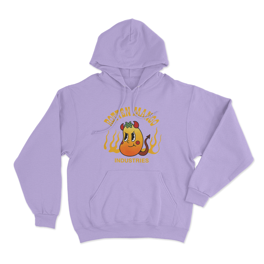 Rotten Mango Industries Unisex Hoodie Purple Rotten Mango Industries Unisex Hoodie Purple