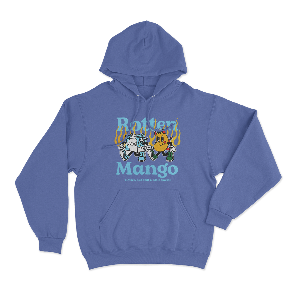 Rotten Mango Rotten But Still A Little Sweet Unisex Hoodie Blue Rotten Mango Rotten But Still A Little Sweet Unisex Hoodie Blue
