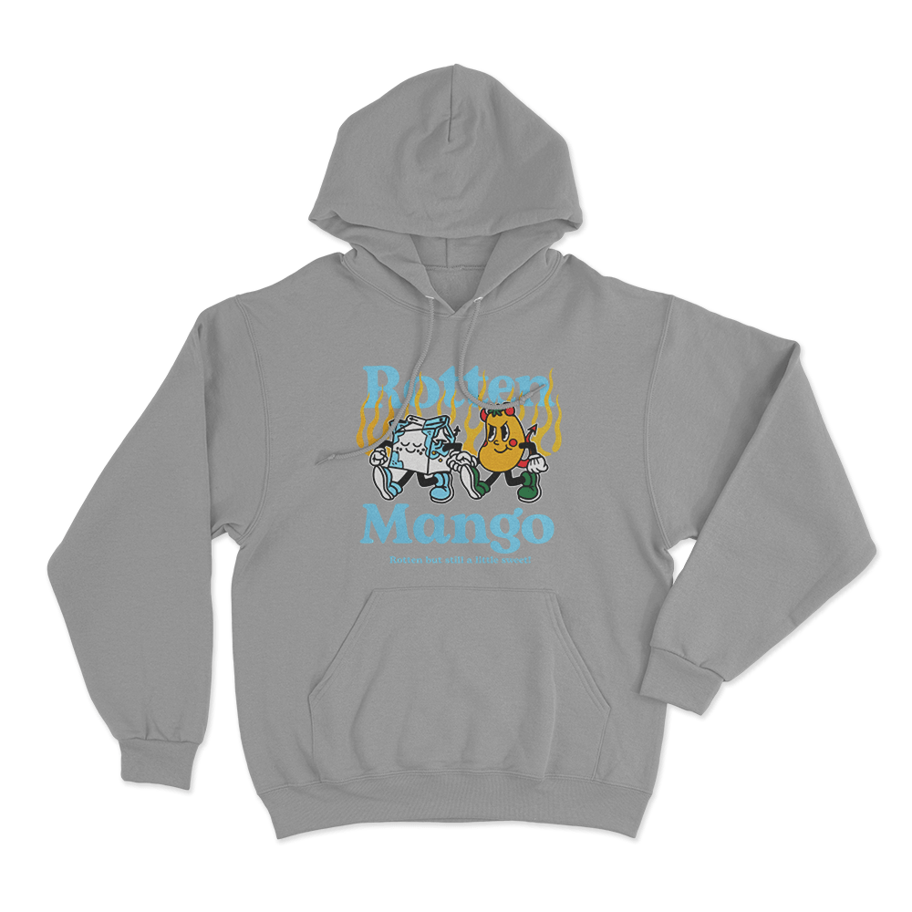 Rotten Mango Rotten But Still A Little Sweet Unisex Hoodie Grey Rotten Mango Rotten But Still A Little Sweet Unisex Hoodie Grey