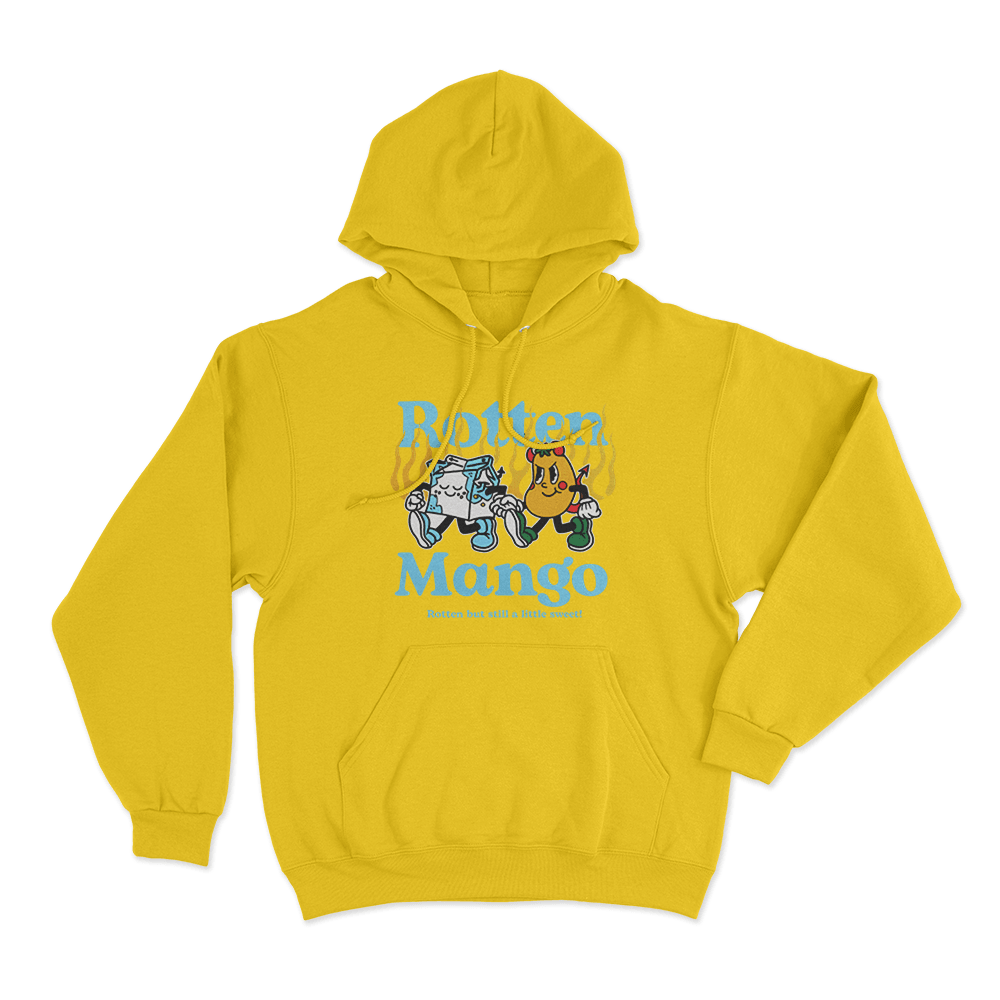 Rotten Mango Rotten But Still A Little Sweet Unisex Hoodie Yellow Rotten Mango Rotten But Still A Little Sweet Unisex Hoodie Yellow