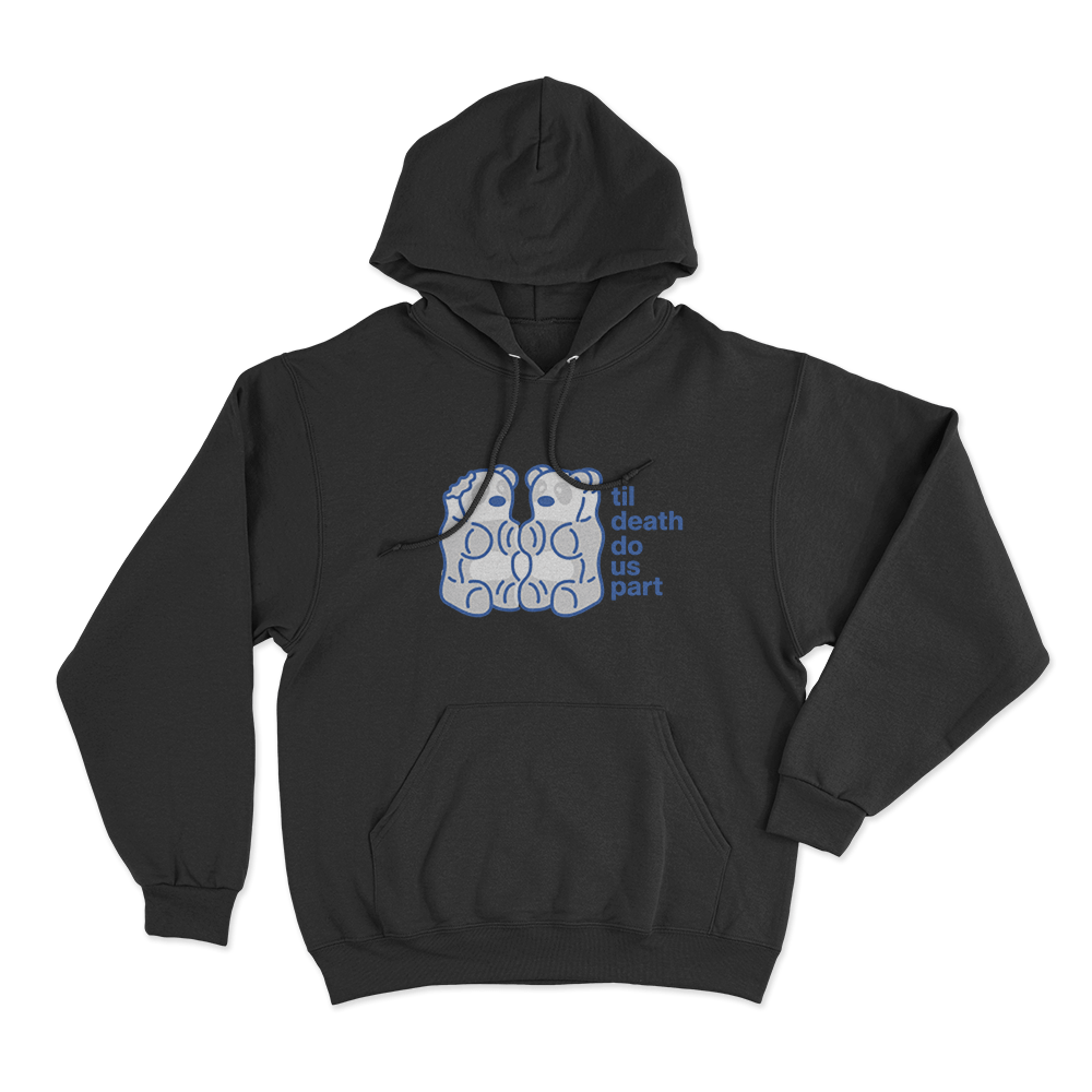 Till Death Do Us Part Unisex Hoodie Black Till Death Do Us Part Unisex Hoodie Black