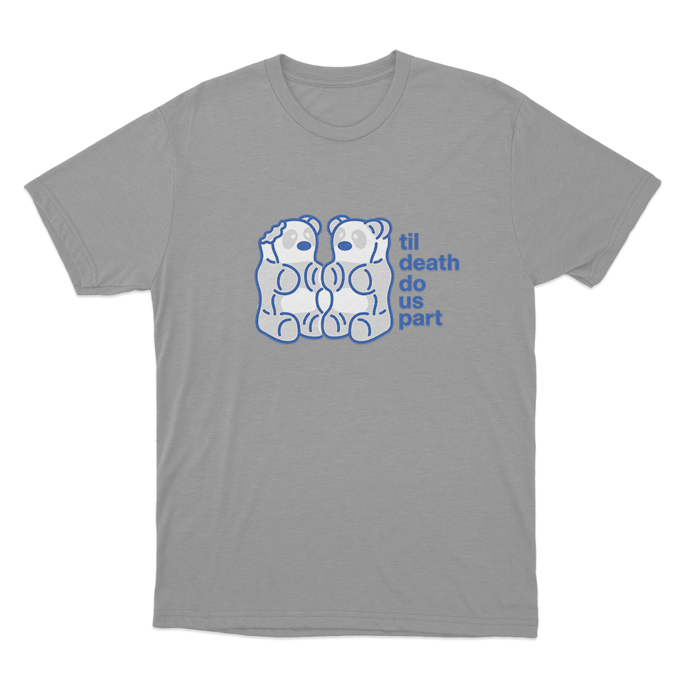 Till Death Do Us Part Unisex T Shirt Grey Till Death Do Us Part Unisex T Shirt Grey