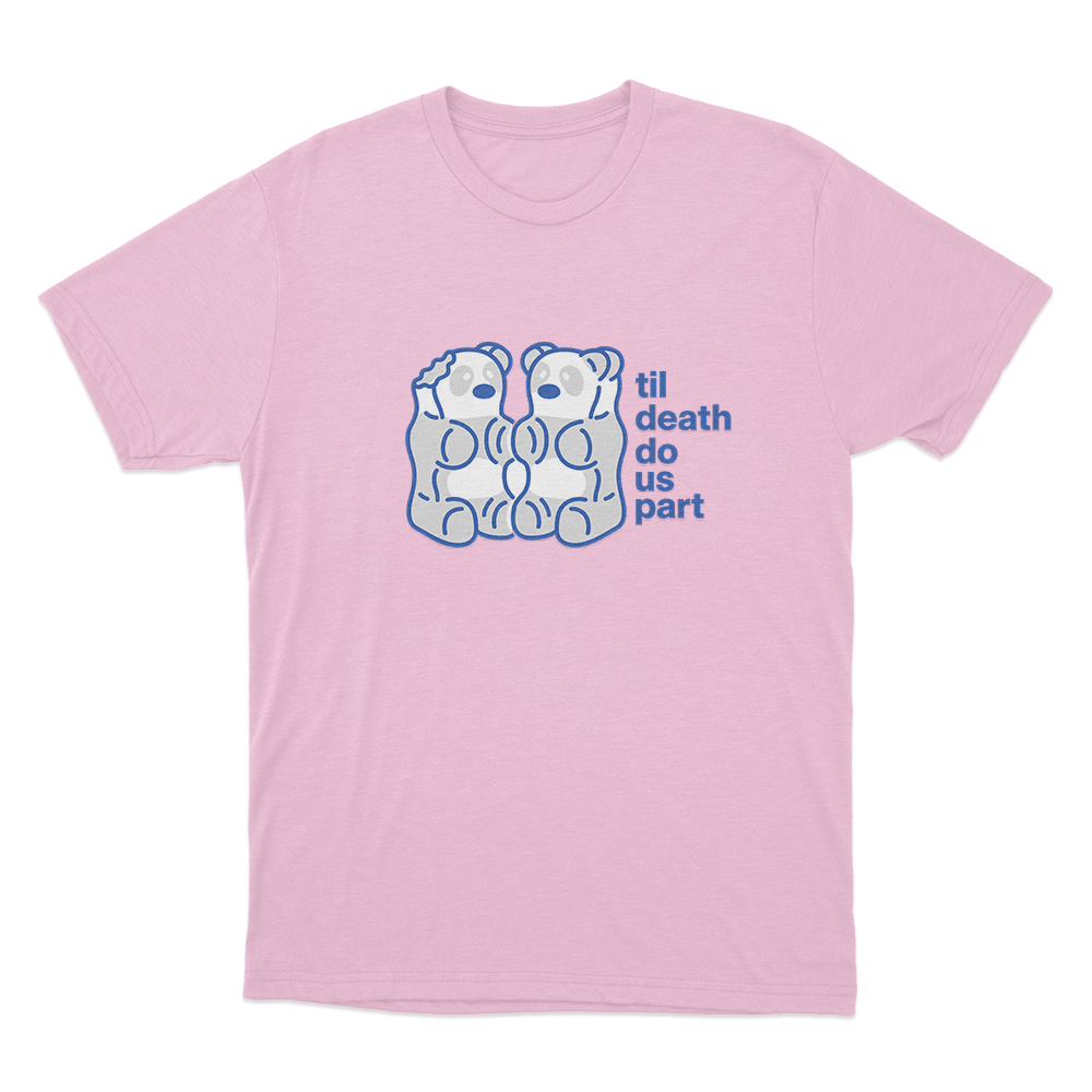 Till Death Do Us Part Unisex T Shirt Pink Till Death Do Us Part Unisex T Shirt Pink